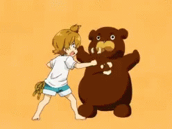 Anime Naru Punch In Barakamon Manga Series GIF