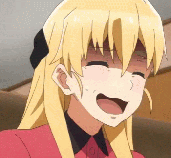 Anime Nervous Laugh GIF