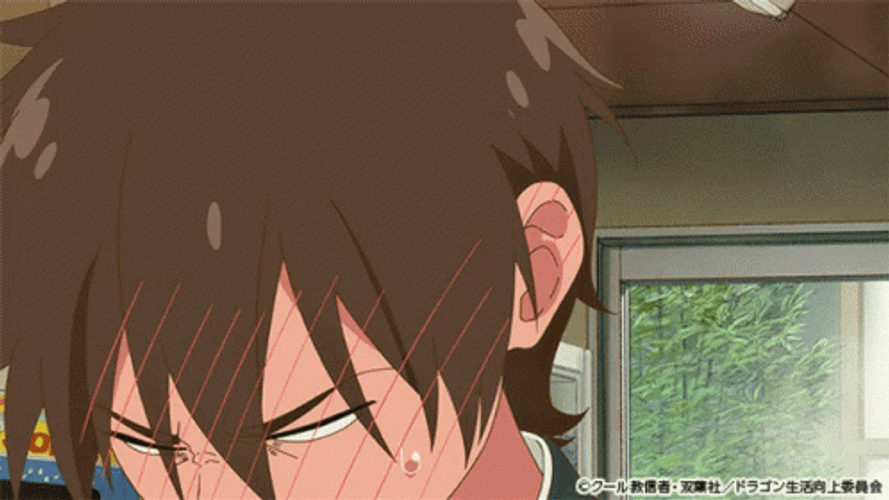 Anime Nose Bleed Smooth Taketo Dragon GIF | GIFDB.com