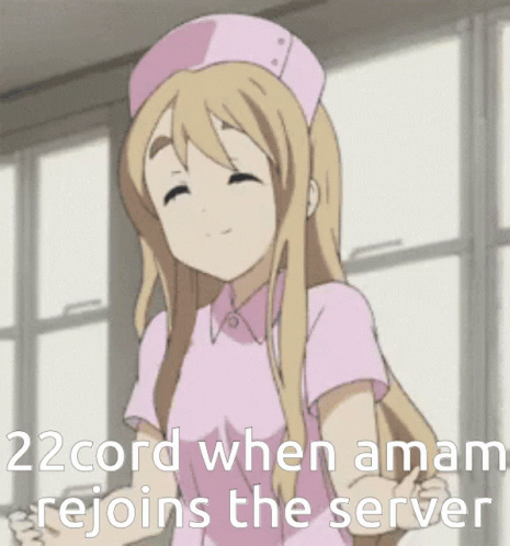 Anime Nurse Tsumugi Kotobuki Rejoins The Server GIF