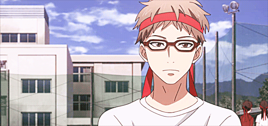 Anime Orange Saku Poker Face GIF