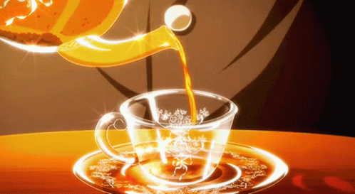 Anime Pouring Boston Tea Party GIF