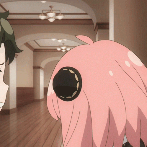 Anime Punch Anya Forger Spy X Family GIF