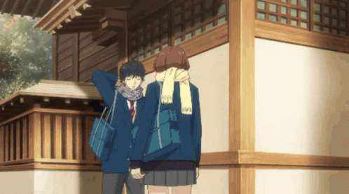 Anime Punch Ao Haru Ride Manga Series GIF