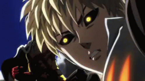 Anime Punch Genos One-punch Man GIF