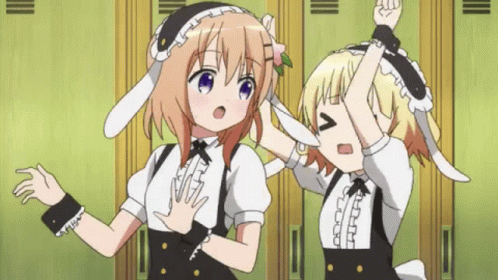 Anime Punch Is The Order A Rabbit GIF