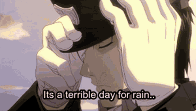 Anime Rain Roy Mustang GIF