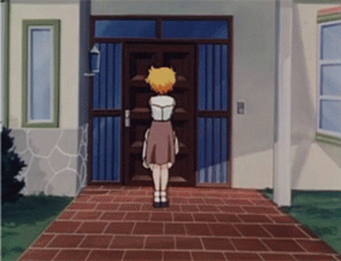 Effortless Anime Running Late Project A-ko GIF