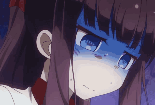 Anime Sad Hifumi Takimoto GIF