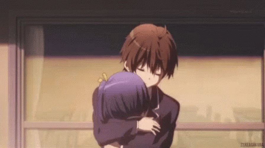 Deep hug by El-Seluvia on deviantART | Anime hug, Anime, Anime love