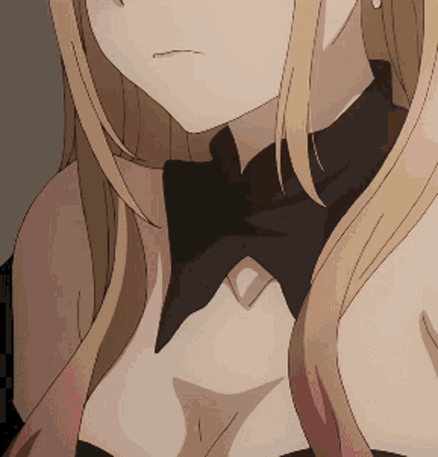 Anime Sad Kitagawa Marin GIF