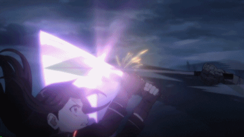 Anime Sao Kiriti Sword Fighting GIF