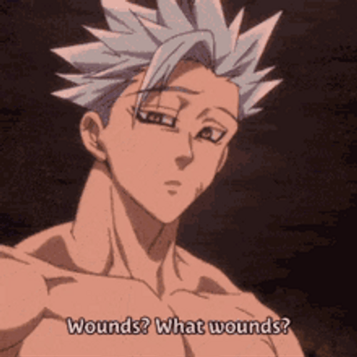 Anime Seven Deadly Sins Ban What Wounds GIF