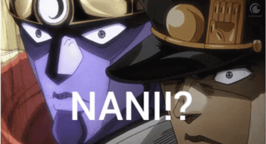 Anime Shocked Nani GIF