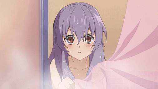 Anime Shy Shower Girls Seraph GIF