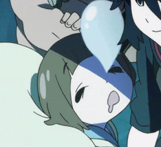 Anime Sleep Mako Mankanshoku GIF