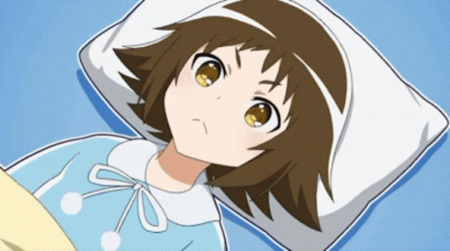 Anime Sleep Mitsumine Mashiro GIF