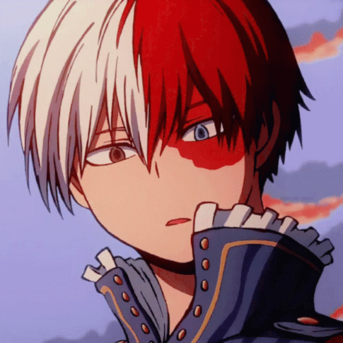 Anime Smile Shoto Todoroki My Hero Academia GIF