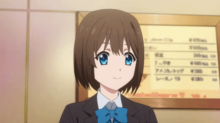 Anime Smile Hiyori Hayama GIF