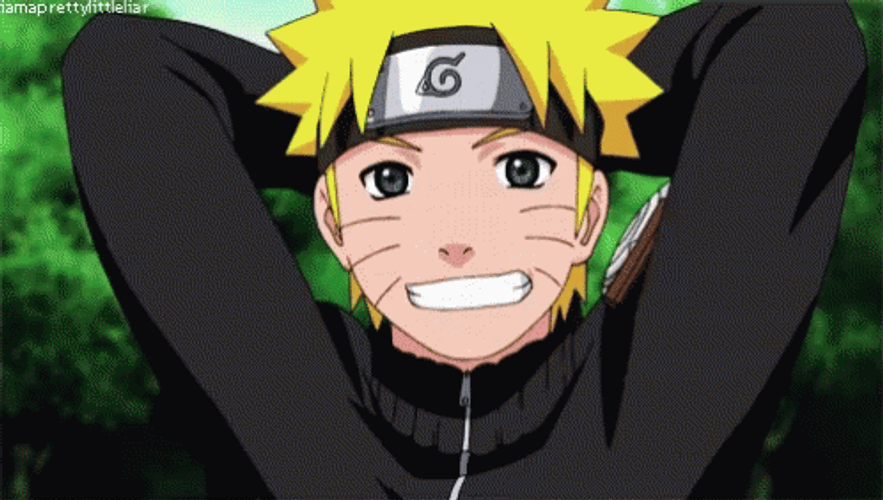 Anime Smile Naruto Uzumaki Manga Series GIF