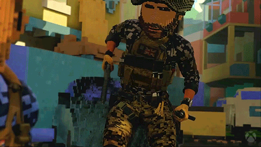 Anime Soldier Shoot GIF