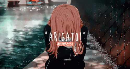 Anime Shouko Nishimaya Arigato Thank You GIF