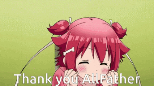 Anime Ping Pong Girl Thank You All Father GIF