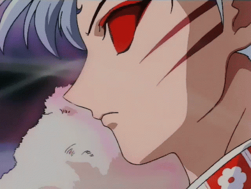 Anime Transition Human To Wolf Inuyasha GIF