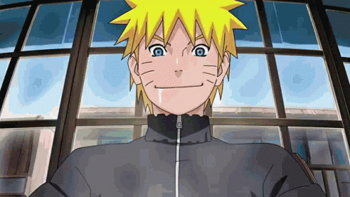 Anime Transition Naruto Uzumaki Nine Tail Sage Mode GIF