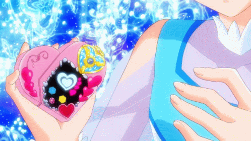 Anime Transition Saaya Yakushiji Hug Pretty Cure GIF