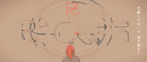 Anime Transition Taikutsuwo Saienshinaide Run GIF