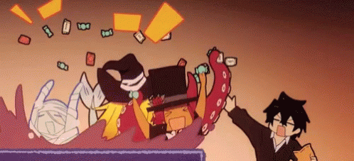 Anime Trick Or Treat Halloween GIF