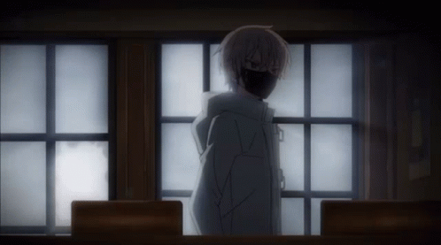 Anime Walking Away Zakuro Oshigiri GIF