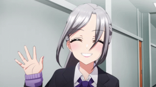 Anime Wave Of Nijima Ibuki GIF