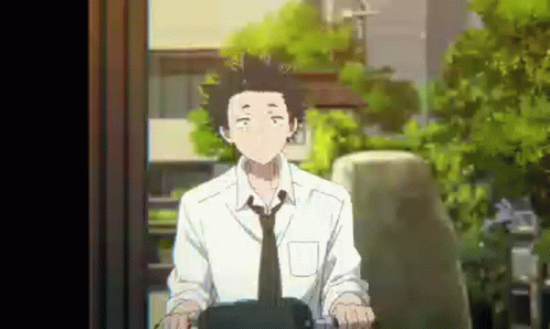 Anime Wave Shoya Ishida GIF