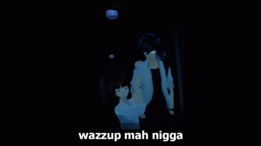 Anime Wazzup My Nigga GIF