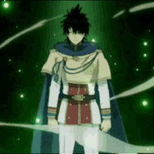 Anime Yuno Grinberryall Magic Knight Powers GIF