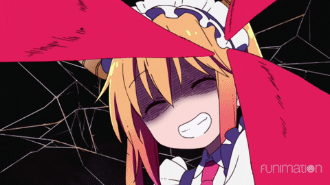 Anime Yuri Turns Into Demon GIF