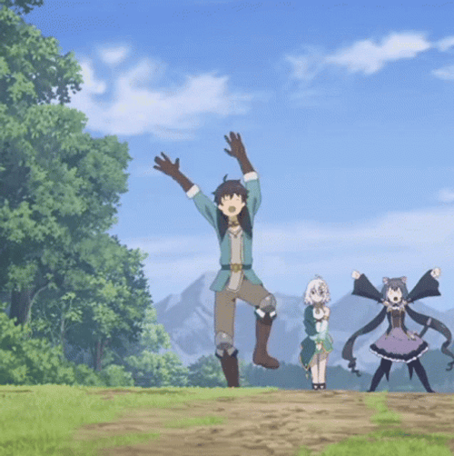 Anime Yuuki Happy Wave GIF