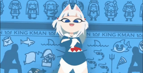 Ankha Big Smile Little Pointed Teeth GIF