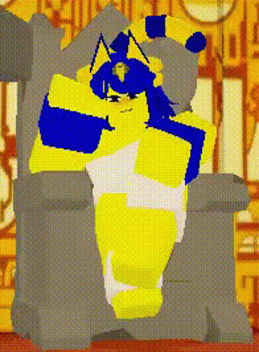 Ankha Egyptian Signature Look Pixel Art GIF