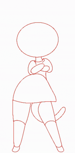 Ankha Signature Sway Moving Sketch GIF