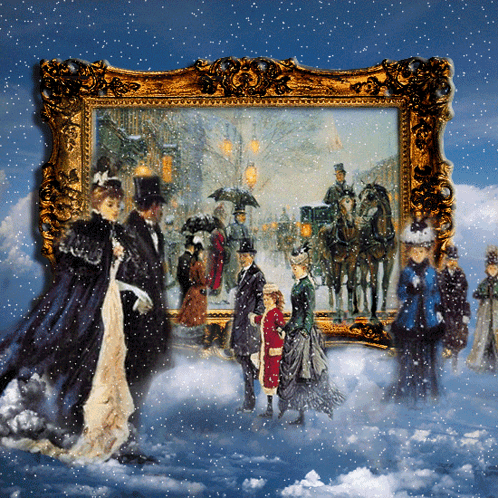 Ankicoleman Christmas Eve Christmas Card GIF