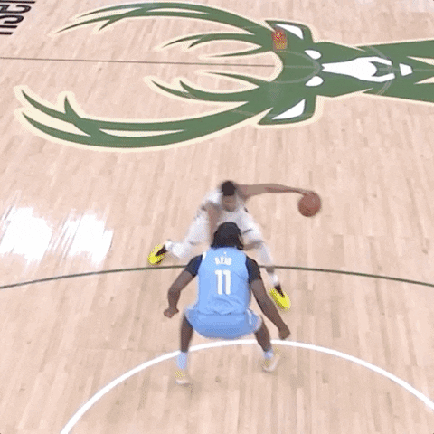Ankle Breakers Giannis And Naz Reid GIF