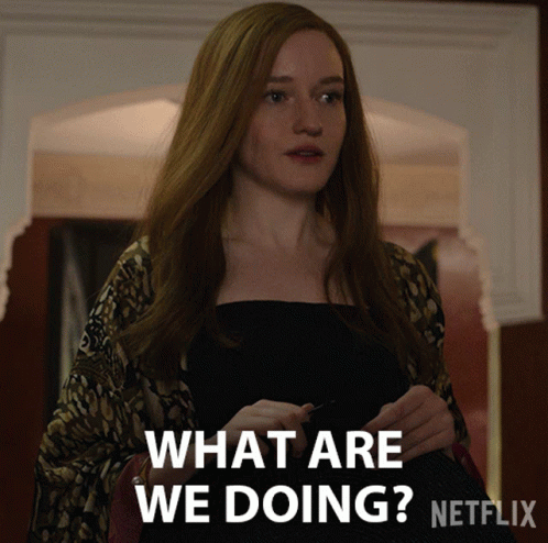 What Are We Doing Anna Delvey GIF