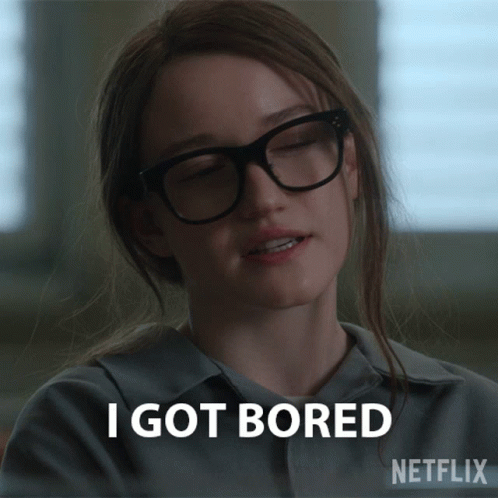 I Got Bored Anna Delvey GIF