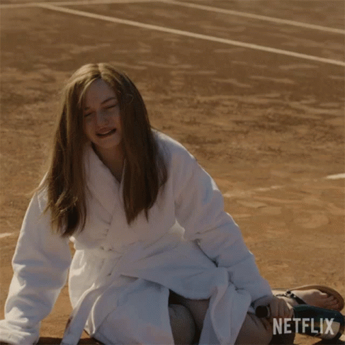 Crying Anna Delvey GIF