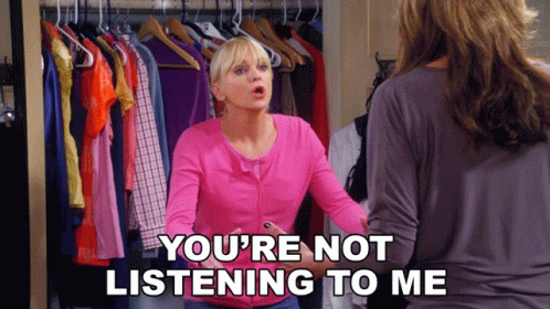 Anna Faris Not Listening To Me GIF