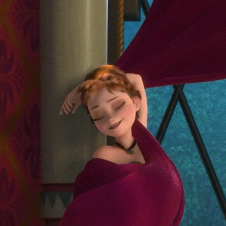 Anna From Frozen Sleeping GIF