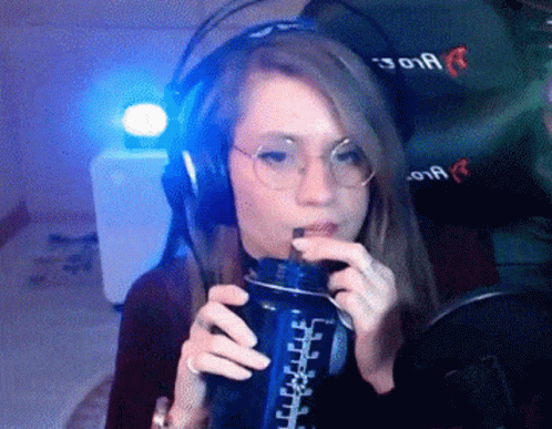 Anna Lemontea Stay Hydrated People GIF